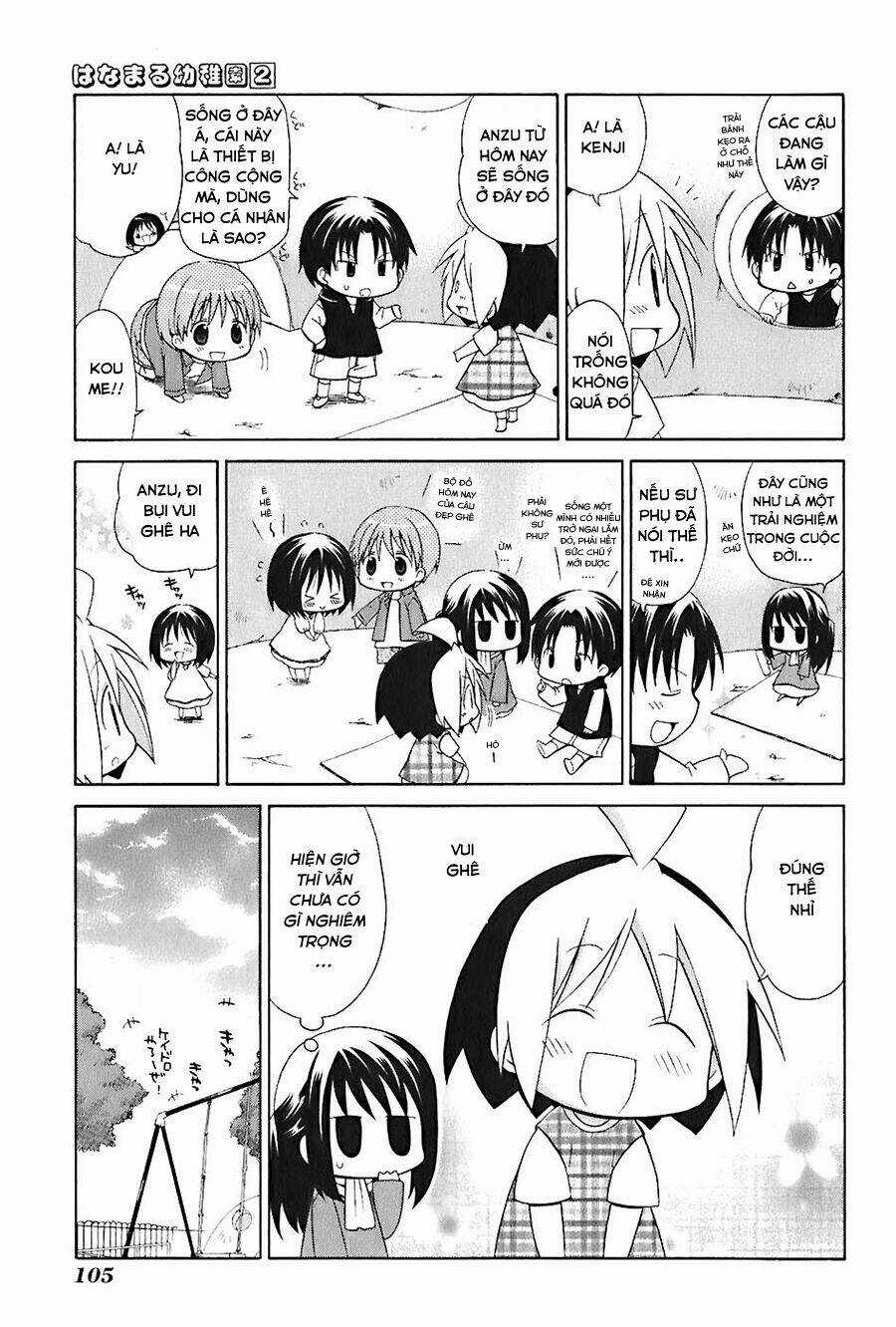 Hanamaru Youchien Chapter 17 trang 9