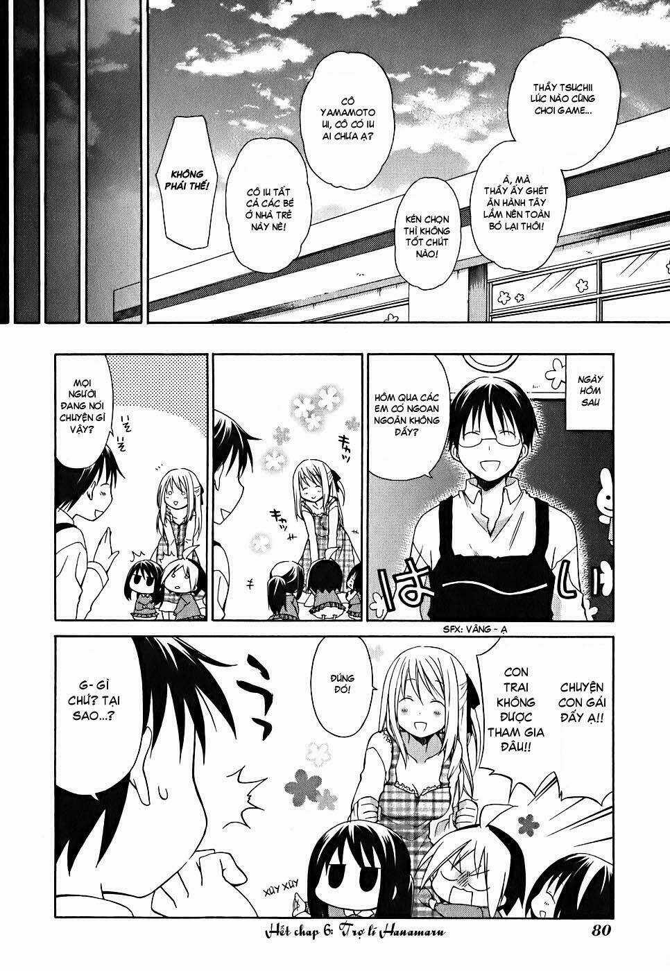 Hanamaru Youchien Chapter 6 trang 12