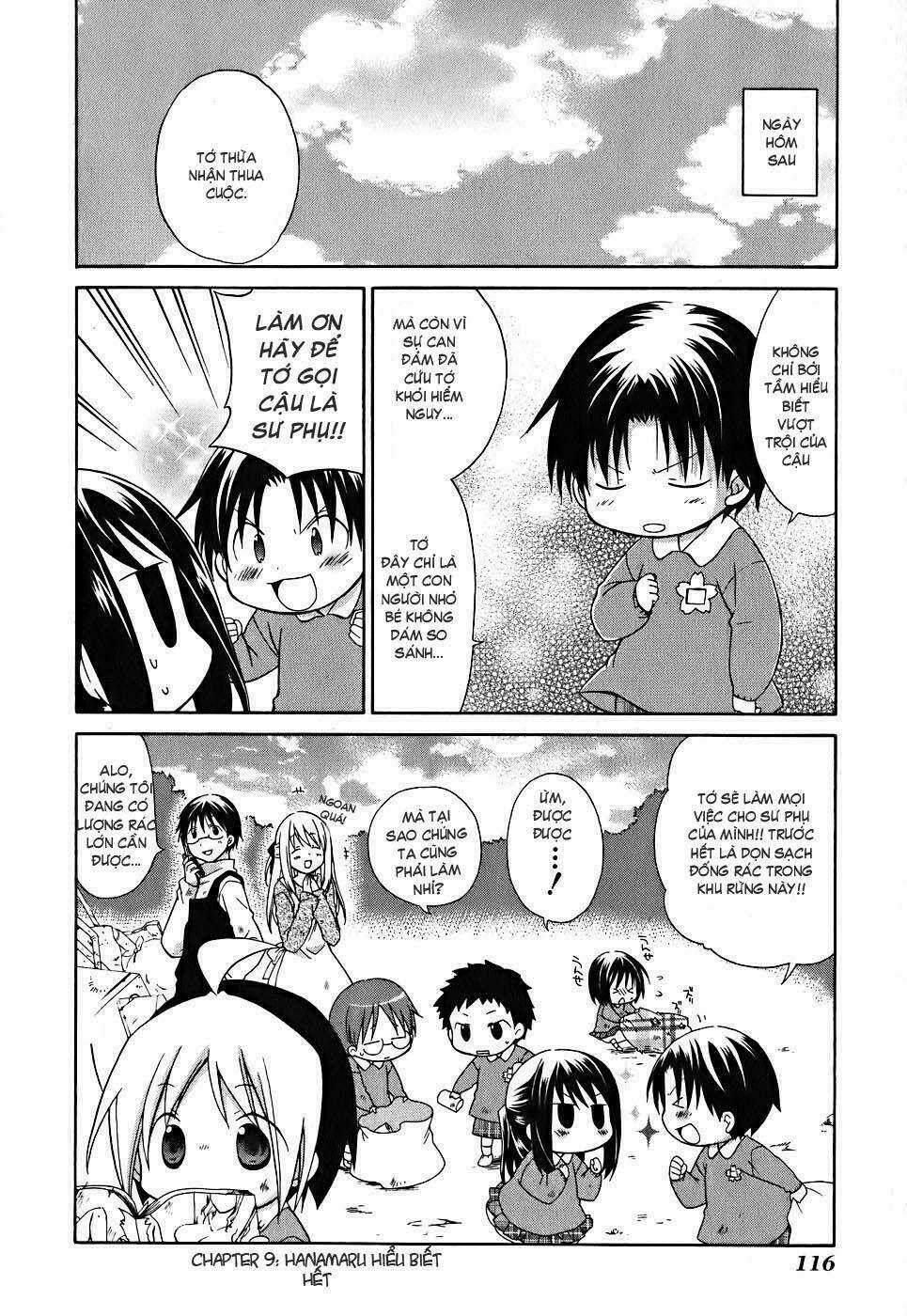 Hanamaru Youchien Chapter 9 trang 12