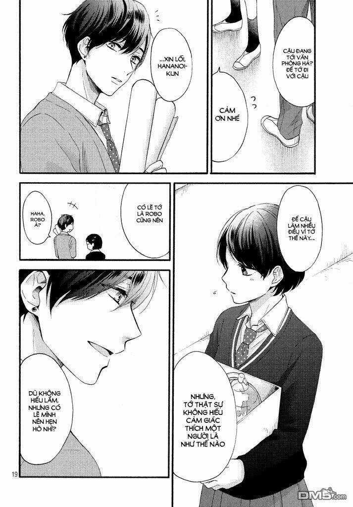 Hananoi-Kun Và Căn Bệnh Tình Yêu Chapter 1 trang 18