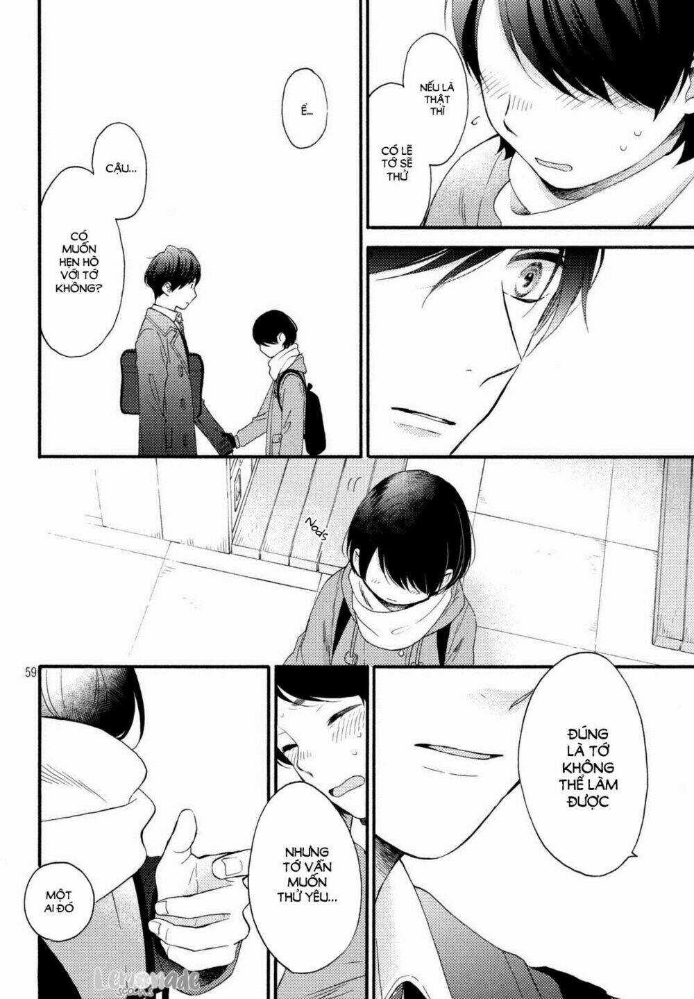 Hananoi-Kun Và Căn Bệnh Tình Yêu Chapter 1 trang 57