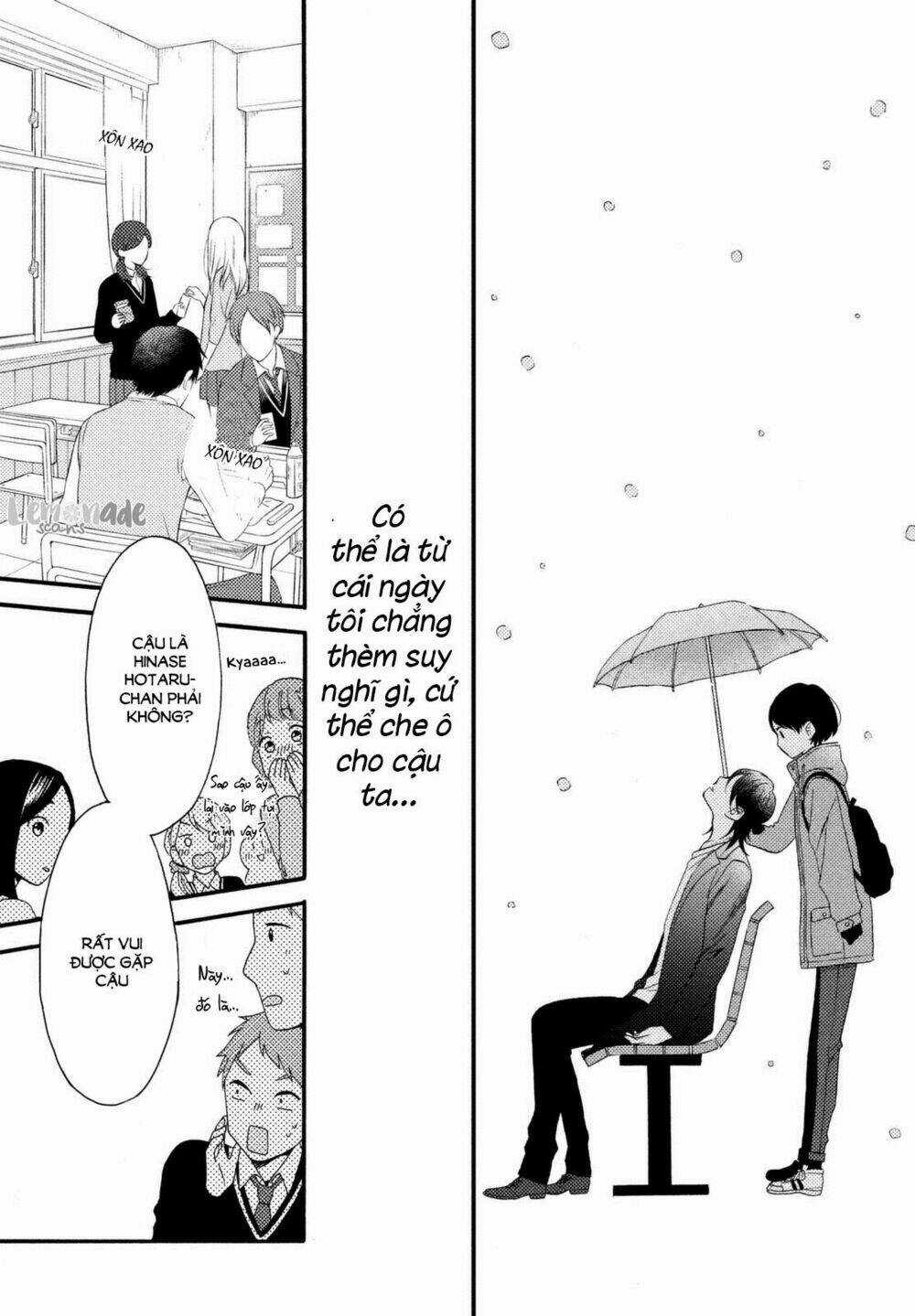 Hananoi-Kun Và Căn Bệnh Tình Yêu Chapter 1 trang 9
