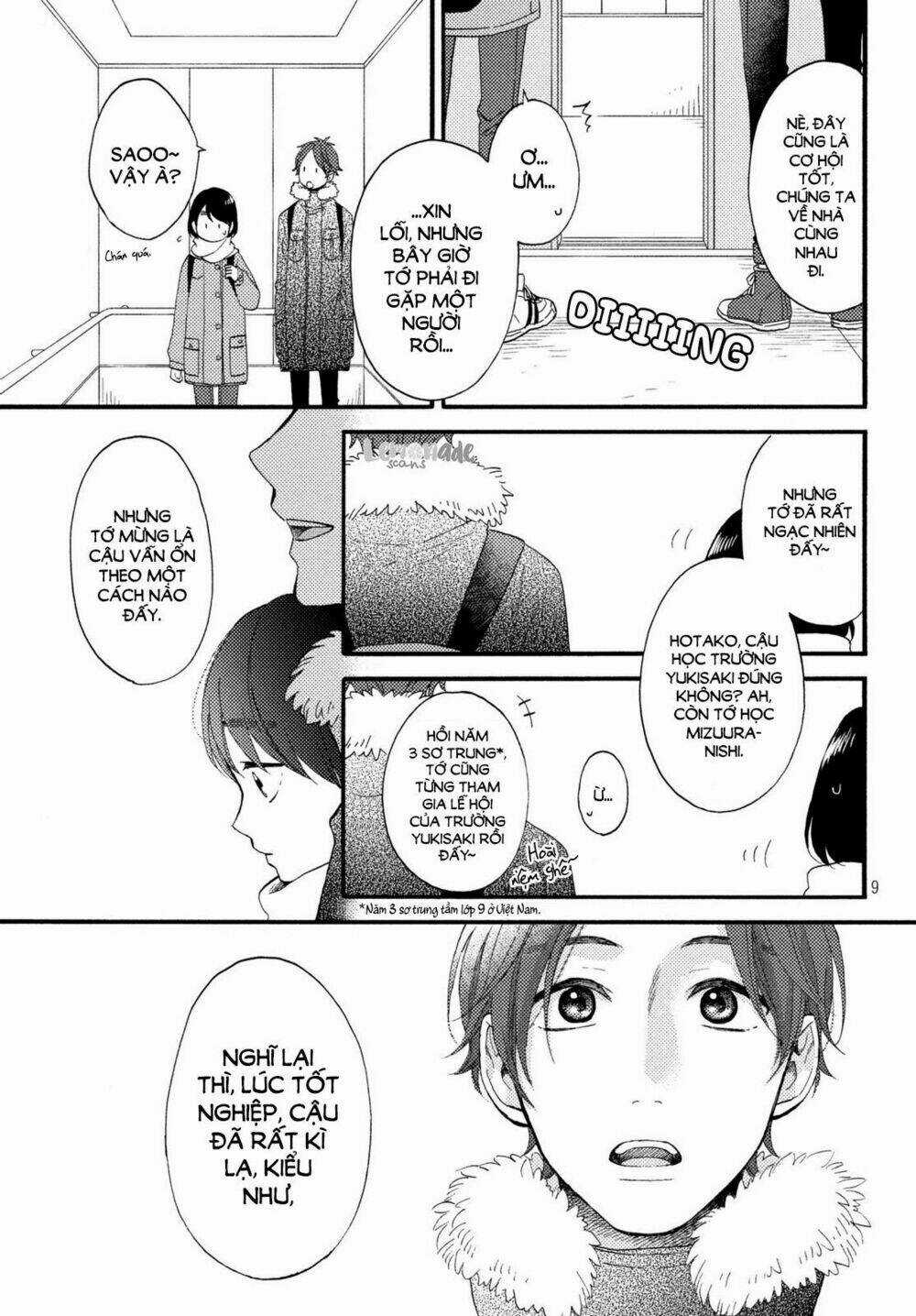 Hananoi-Kun Và Căn Bệnh Tình Yêu Chapter 10 trang 11