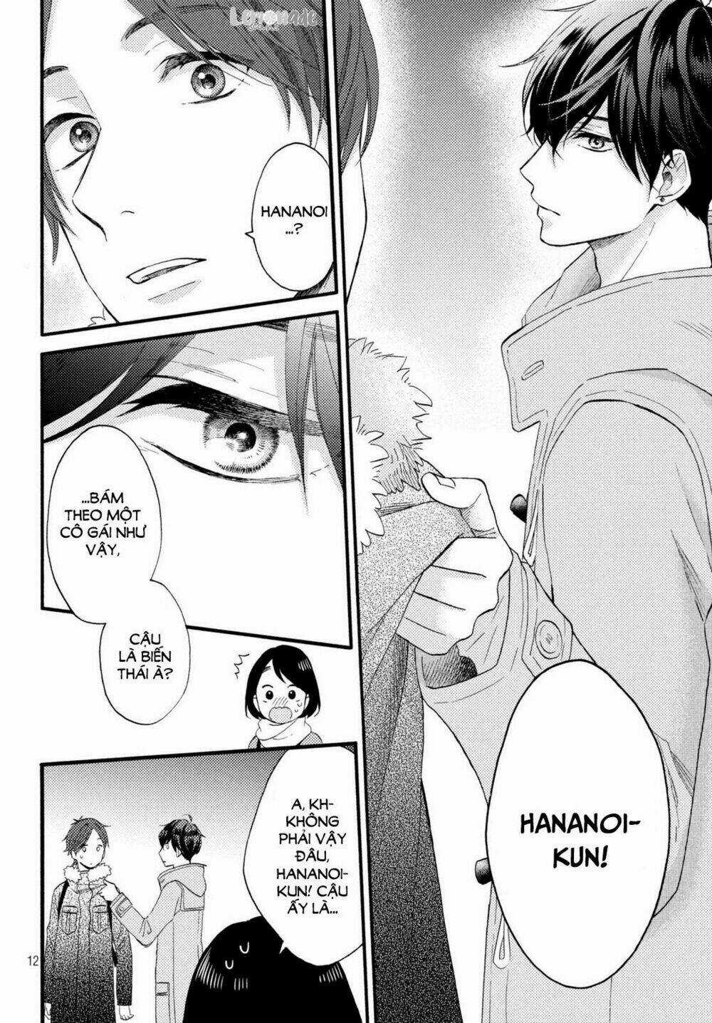 Hananoi-Kun Và Căn Bệnh Tình Yêu Chapter 10 trang 14