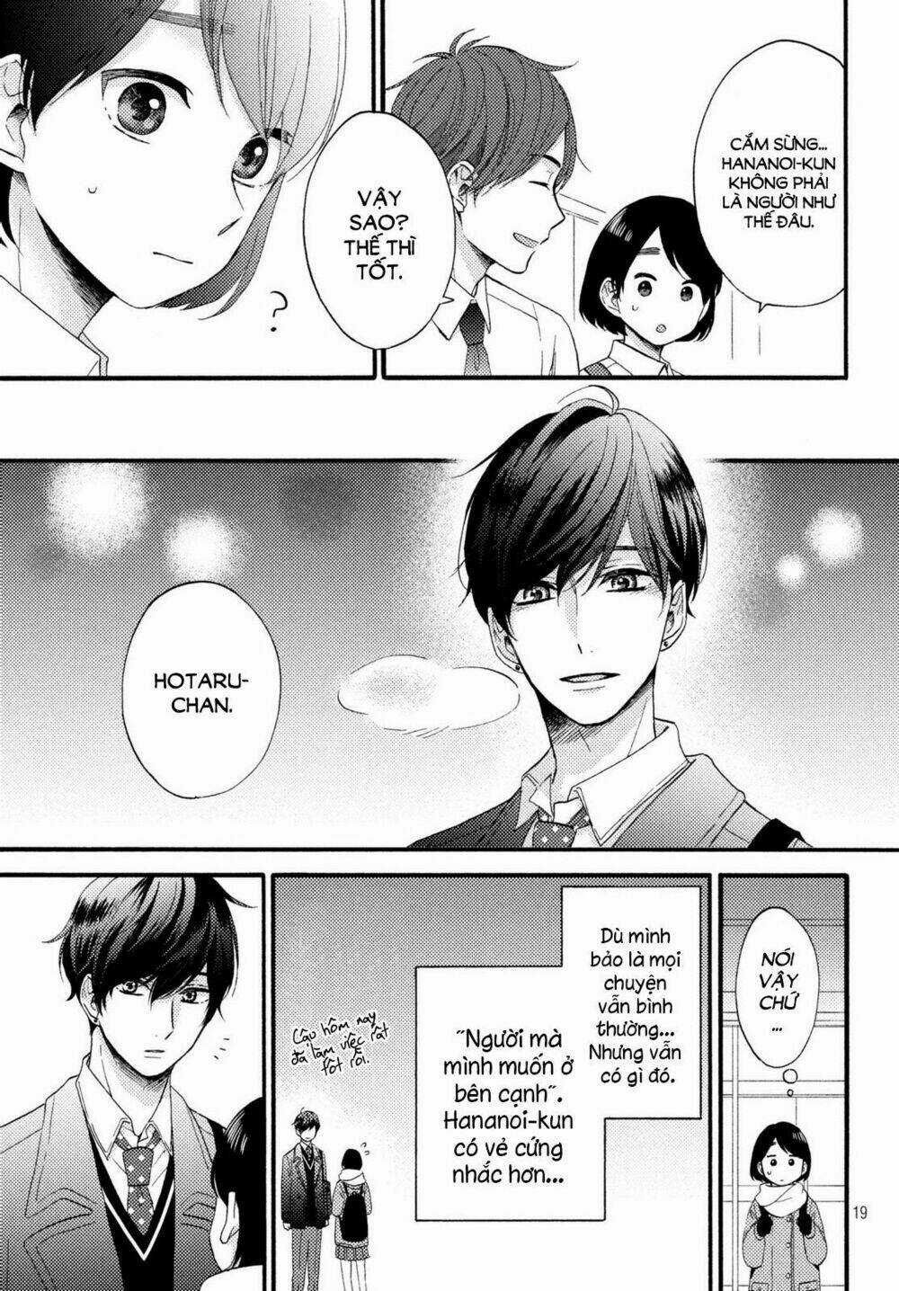 Hananoi-Kun Và Căn Bệnh Tình Yêu Chapter 10 trang 21