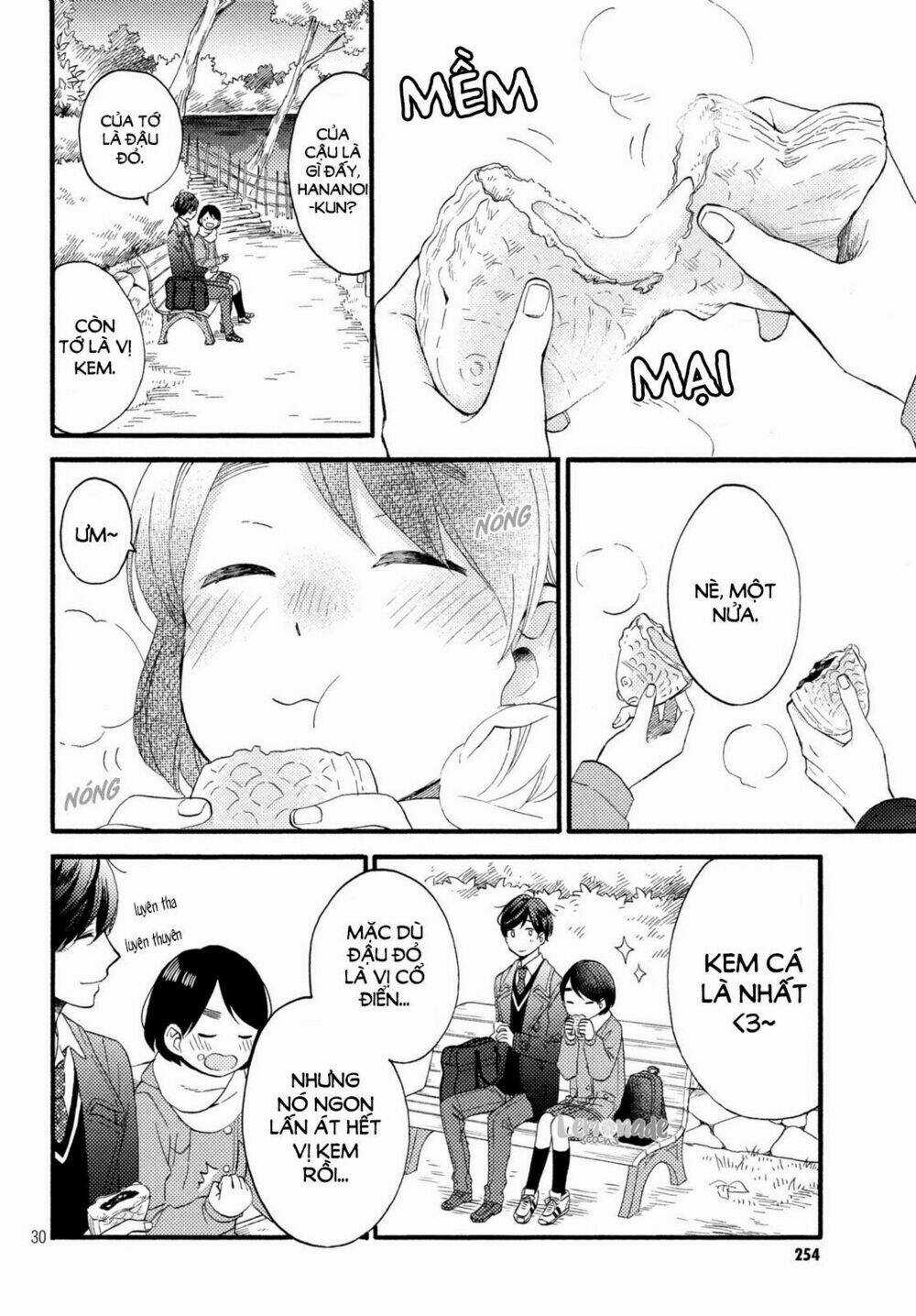 Hananoi-Kun Và Căn Bệnh Tình Yêu Chapter 10 trang 32