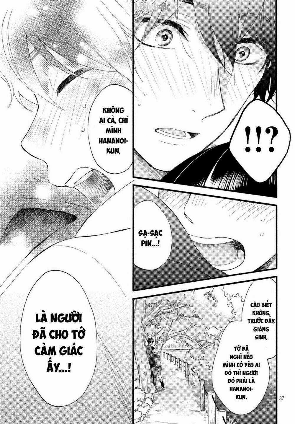 Hananoi-Kun Và Căn Bệnh Tình Yêu Chapter 10 trang 39