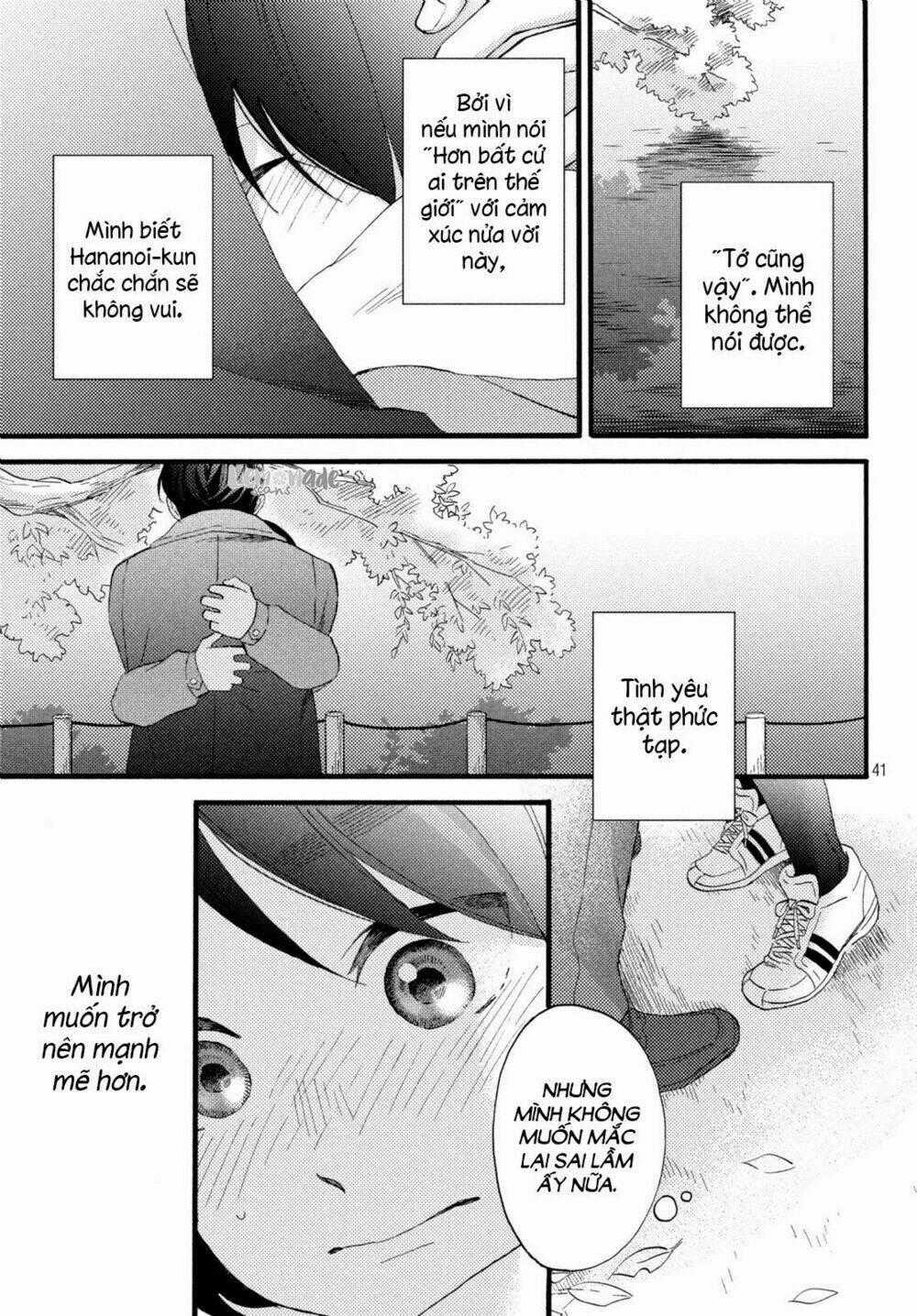 Hananoi-Kun Và Căn Bệnh Tình Yêu Chapter 10 trang 43