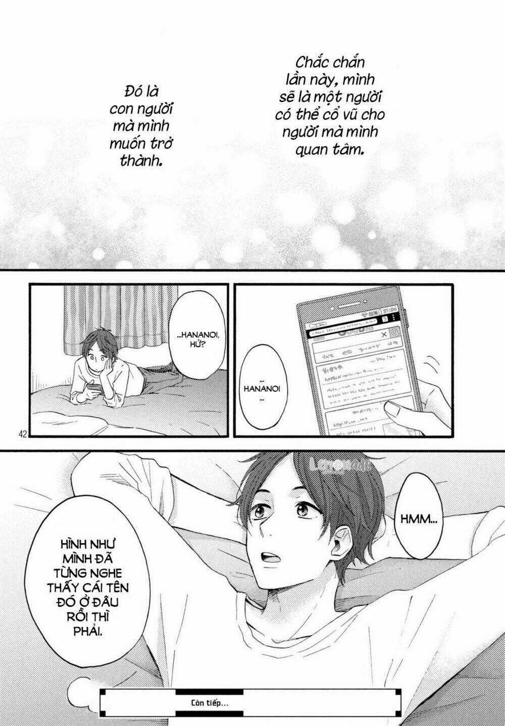 Hananoi-Kun Và Căn Bệnh Tình Yêu Chapter 10 trang 44