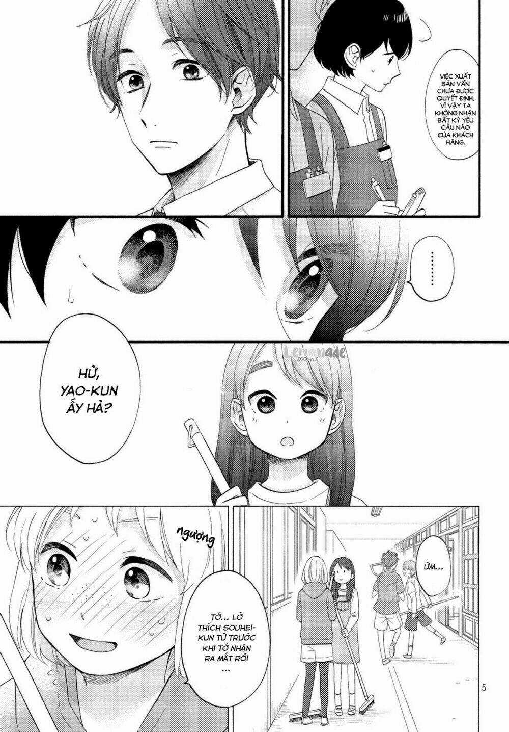 Hananoi-Kun Và Căn Bệnh Tình Yêu Chapter 10 trang 7