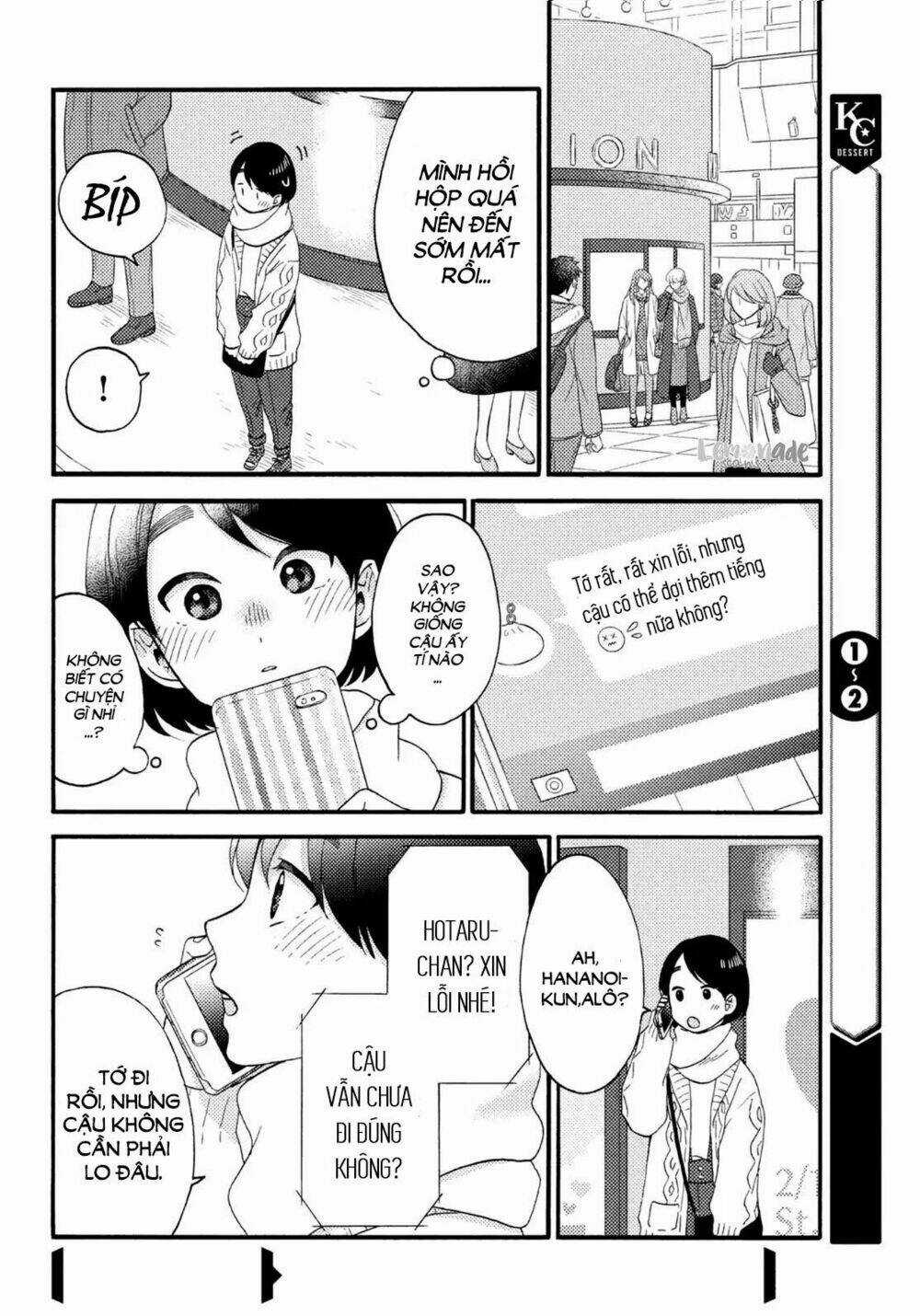 Hananoi-Kun Và Căn Bệnh Tình Yêu Chapter 11 trang 18