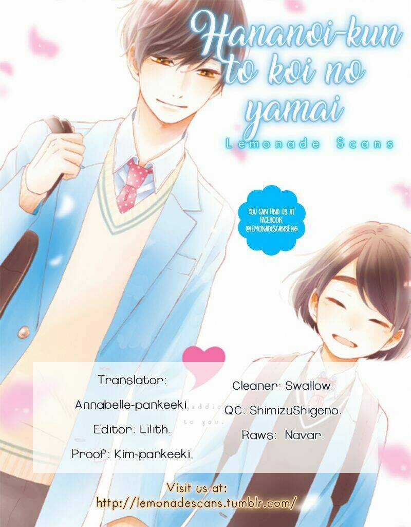 Hananoi-Kun Và Căn Bệnh Tình Yêu Chapter 11 trang 2