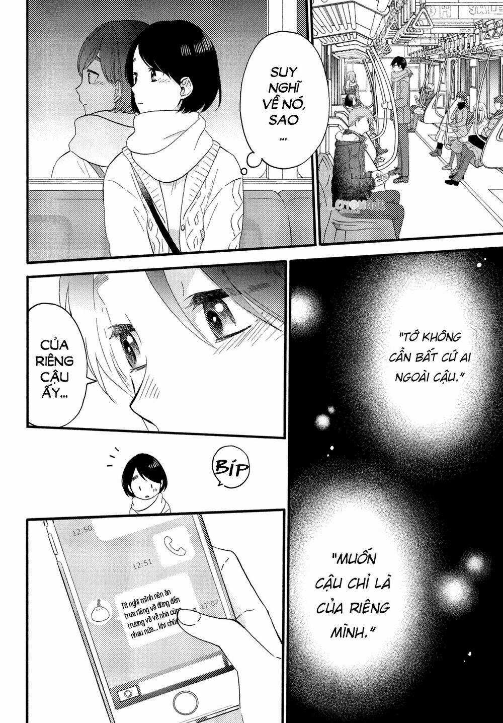 Hananoi-Kun Và Căn Bệnh Tình Yêu Chapter 12 trang 17