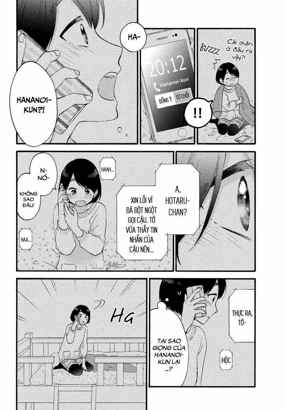 Hananoi-Kun Và Căn Bệnh Tình Yêu Chapter 12 trang 31
