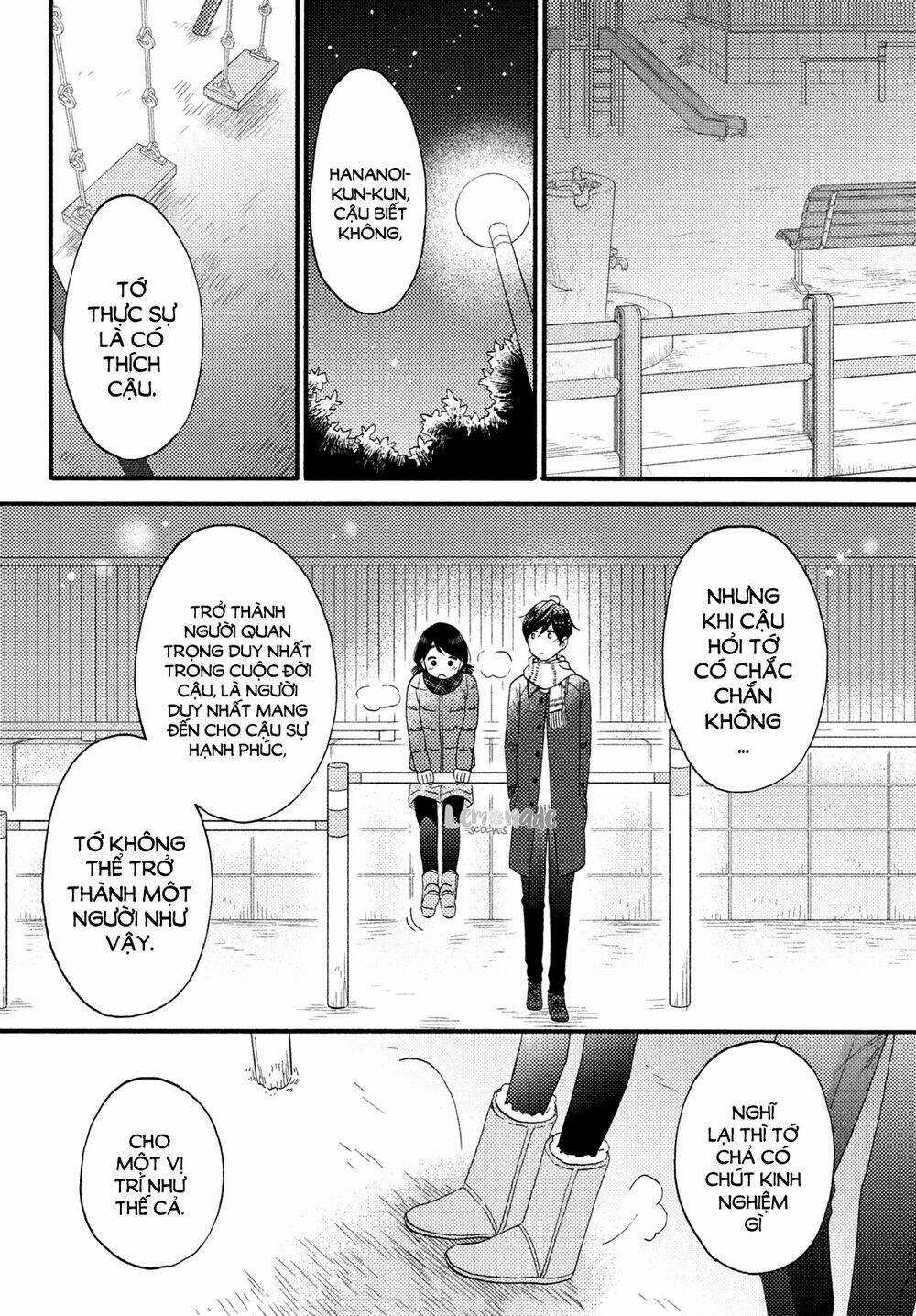 Hananoi-Kun Và Căn Bệnh Tình Yêu Chapter 12 trang 37