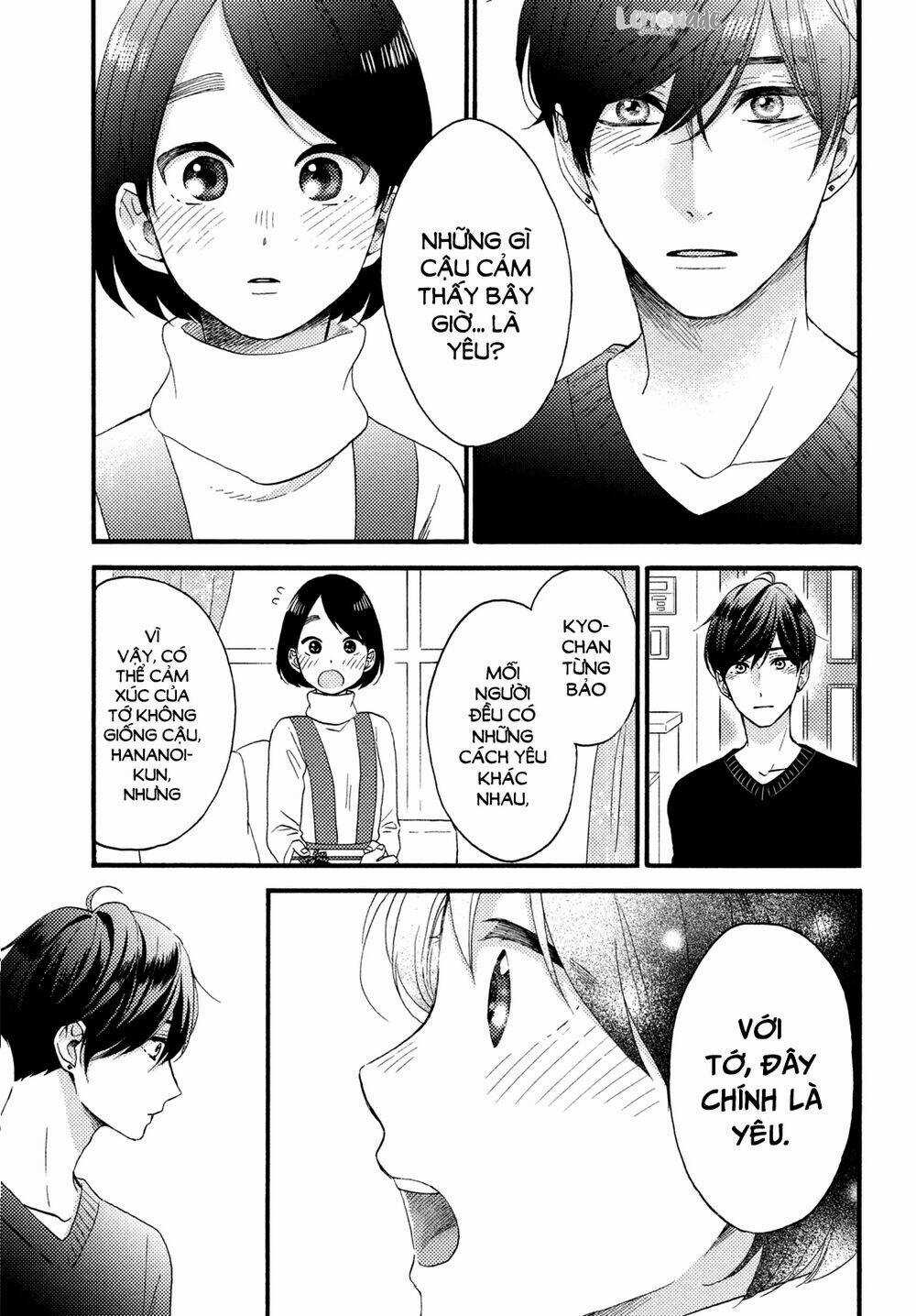 Hananoi-Kun Và Căn Bệnh Tình Yêu Chapter 12 trang 8