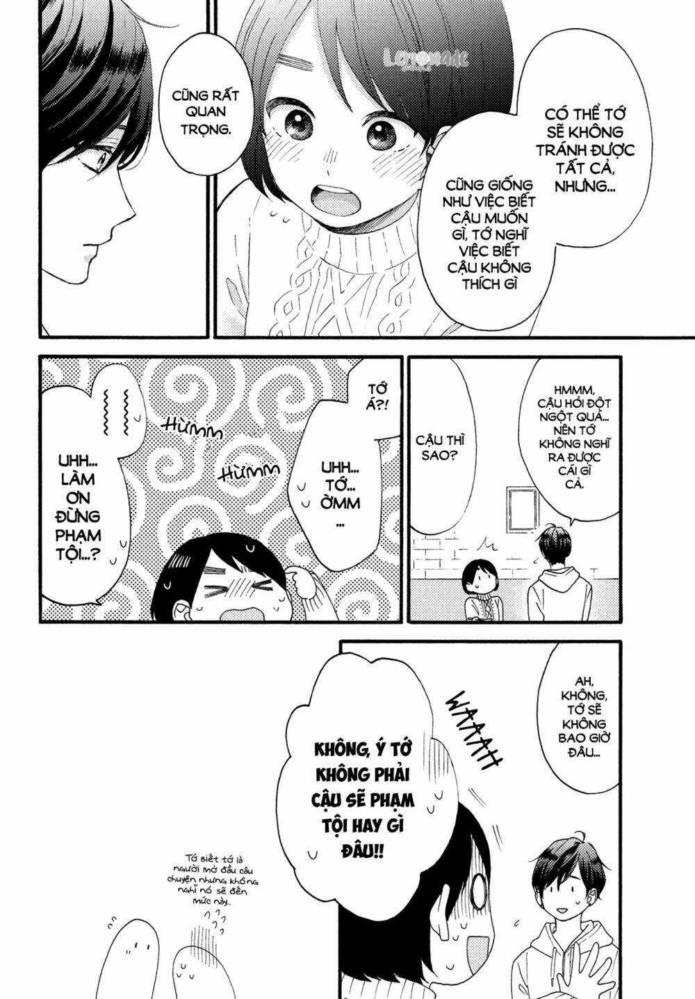 Hananoi-Kun Và Căn Bệnh Tình Yêu Chapter 13 trang 18