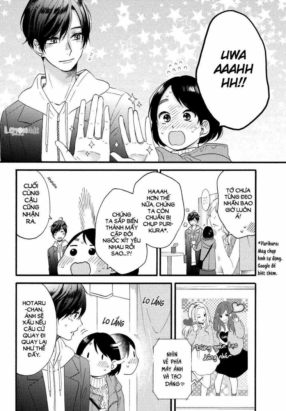 Hananoi-Kun Và Căn Bệnh Tình Yêu Chapter 13 trang 36