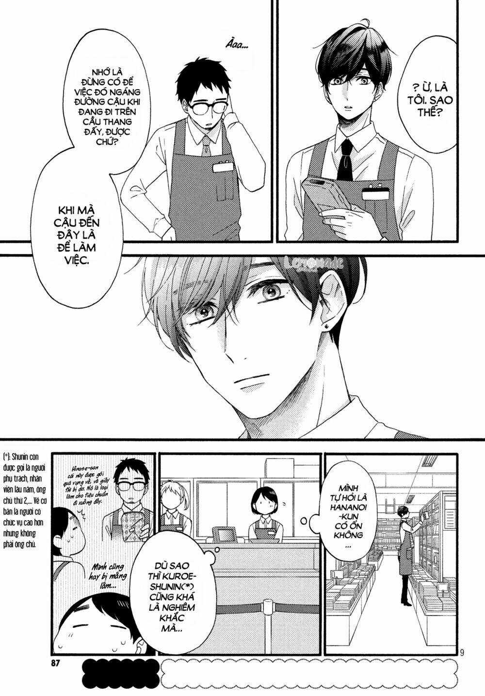 Hananoi-Kun Và Căn Bệnh Tình Yêu Chapter 14 trang 10