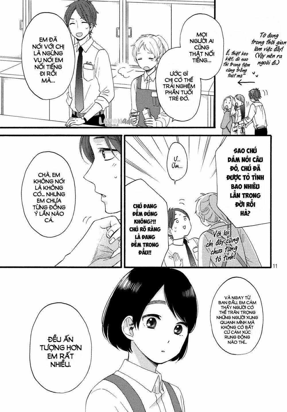 Hananoi-Kun Và Căn Bệnh Tình Yêu Chapter 14 trang 12