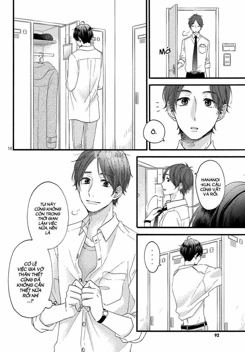 Hananoi-Kun Và Căn Bệnh Tình Yêu Chapter 14 trang 15
