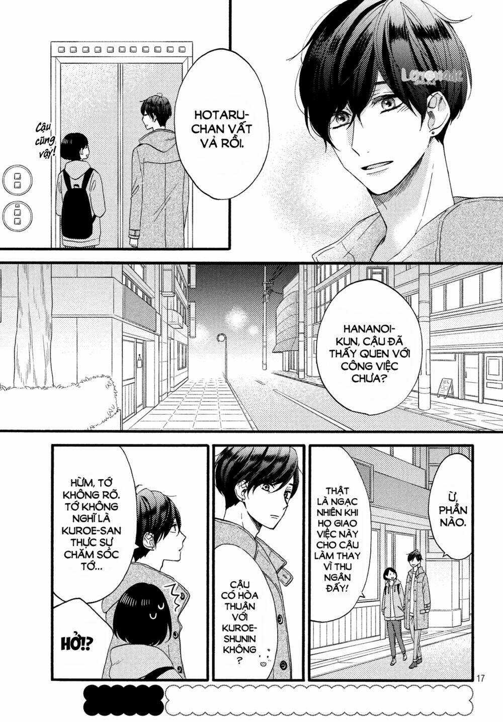 Hananoi-Kun Và Căn Bệnh Tình Yêu Chapter 14 trang 18