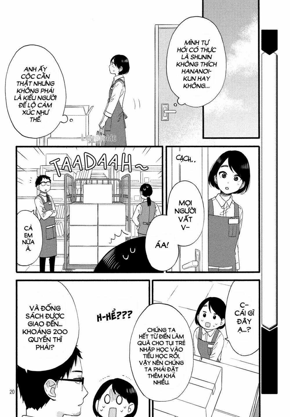 Hananoi-Kun Và Căn Bệnh Tình Yêu Chapter 14 trang 21