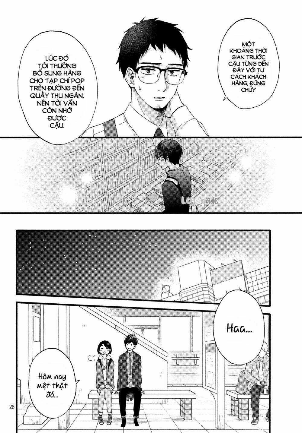 Hananoi-Kun Và Căn Bệnh Tình Yêu Chapter 14 trang 29