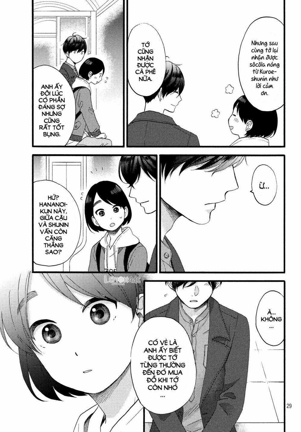 Hananoi-Kun Và Căn Bệnh Tình Yêu Chapter 14 trang 30