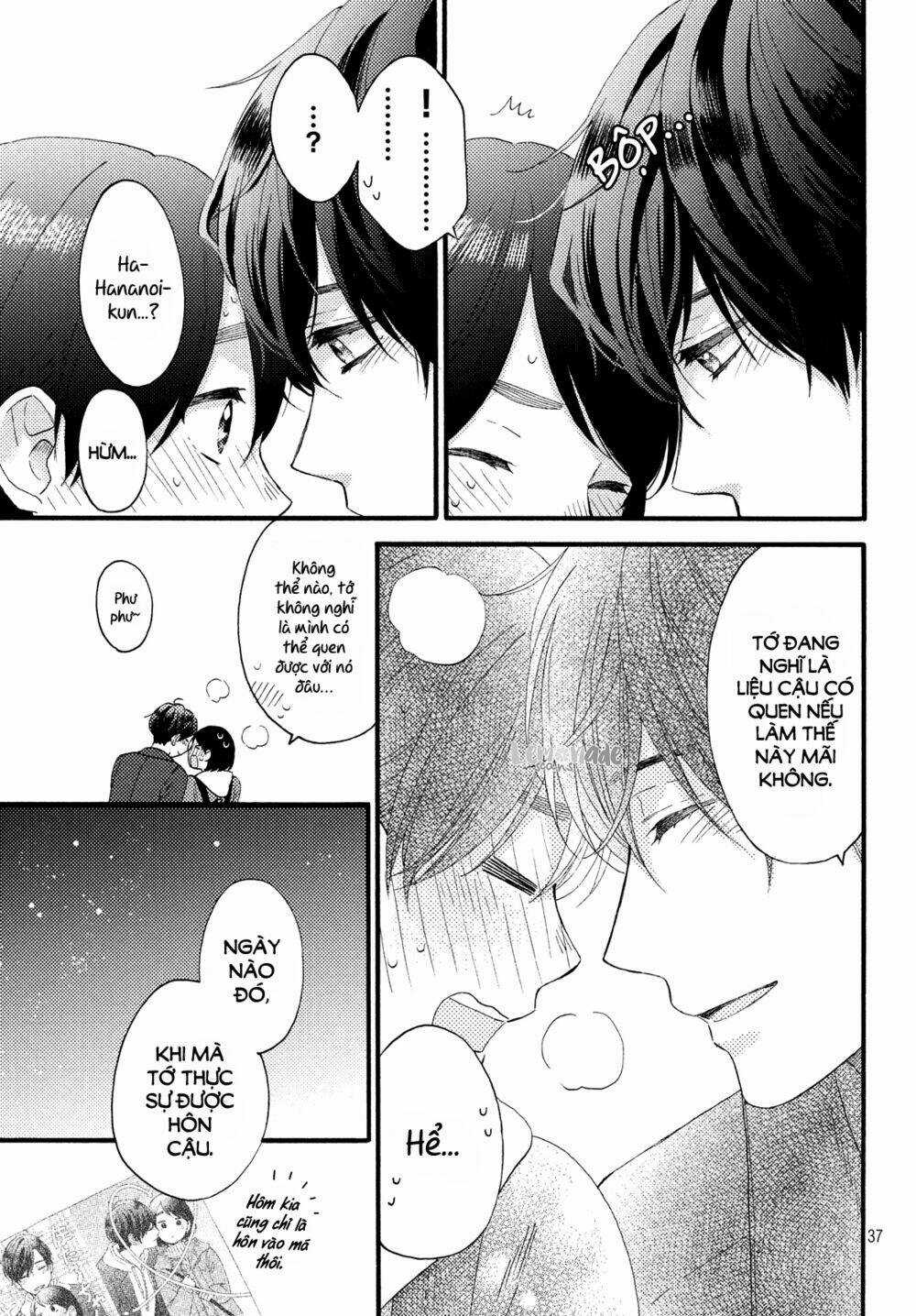 Hananoi-Kun Và Căn Bệnh Tình Yêu Chapter 14 trang 38