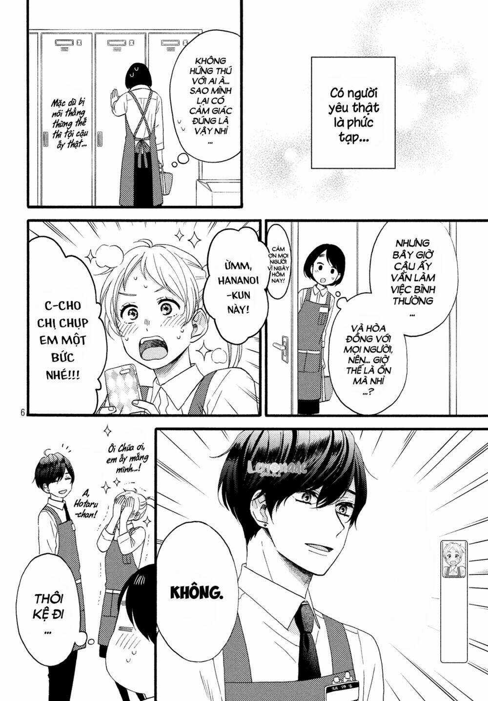 Hananoi-Kun Và Căn Bệnh Tình Yêu Chapter 14 trang 7