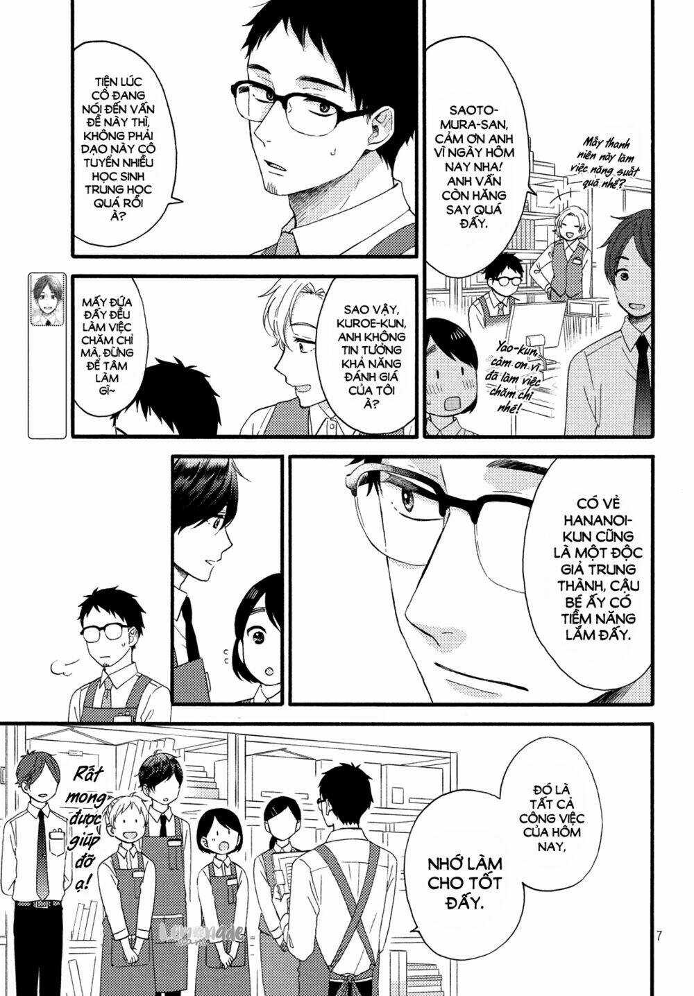 Hananoi-Kun Và Căn Bệnh Tình Yêu Chapter 14 trang 8