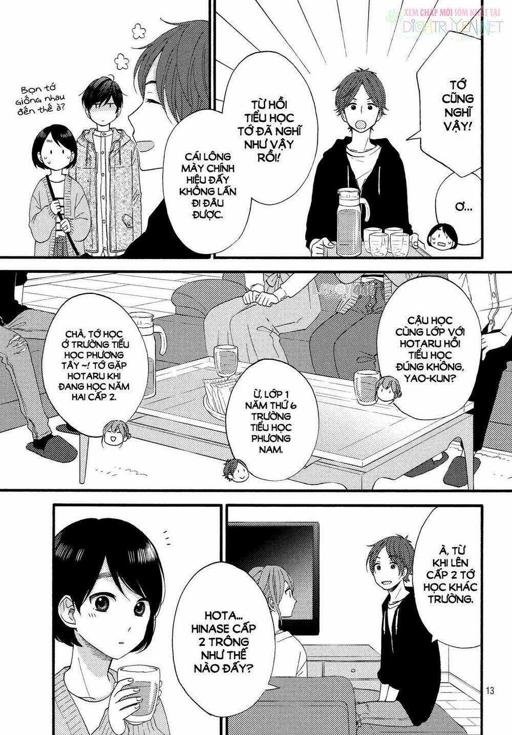 Hananoi-Kun Và Căn Bệnh Tình Yêu Chapter 15 trang 15