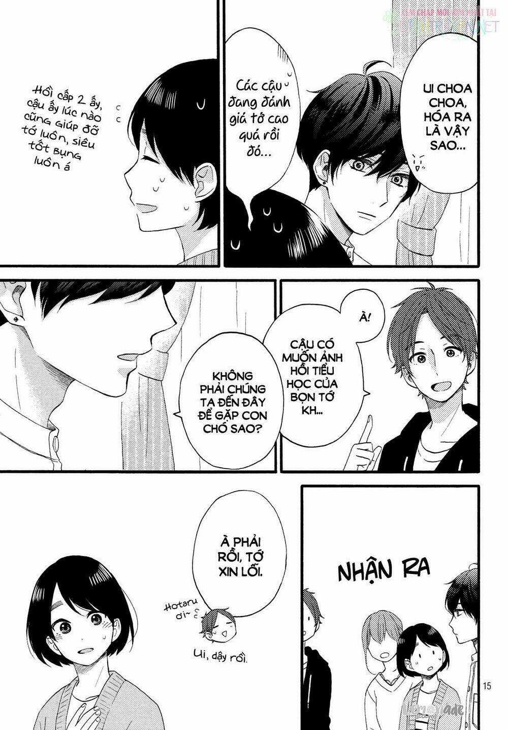 Hananoi-Kun Và Căn Bệnh Tình Yêu Chapter 15 trang 17