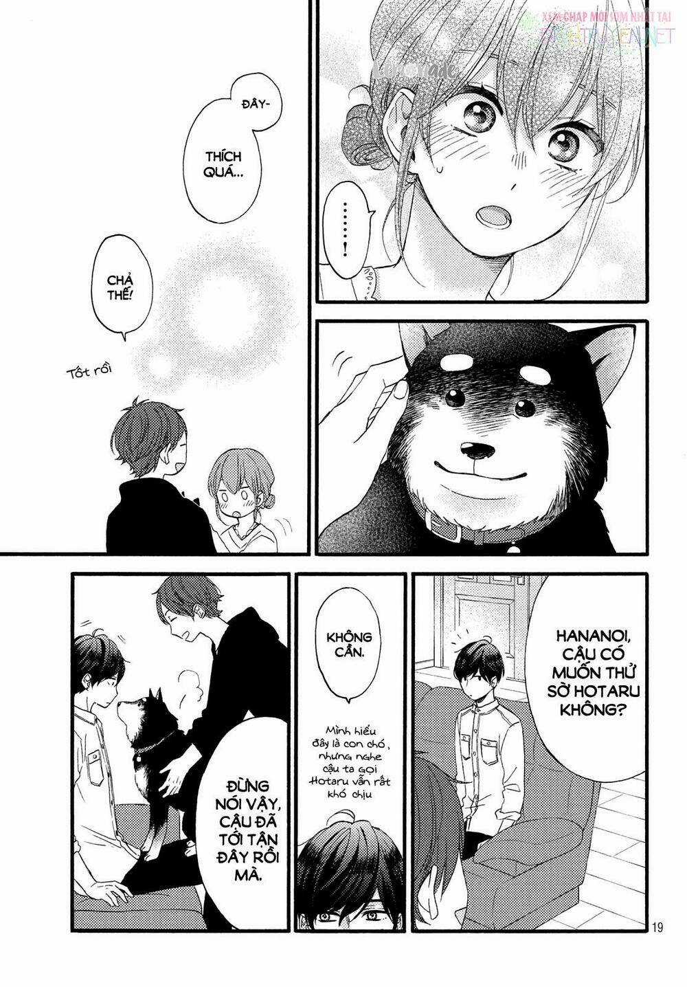 Hananoi-Kun Và Căn Bệnh Tình Yêu Chapter 15 trang 21