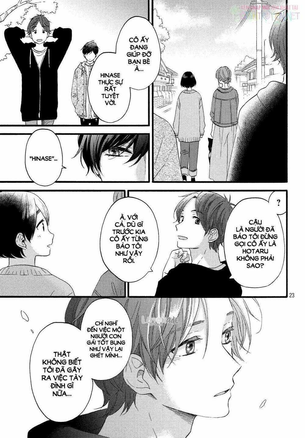 Hananoi-Kun Và Căn Bệnh Tình Yêu Chapter 15 trang 25