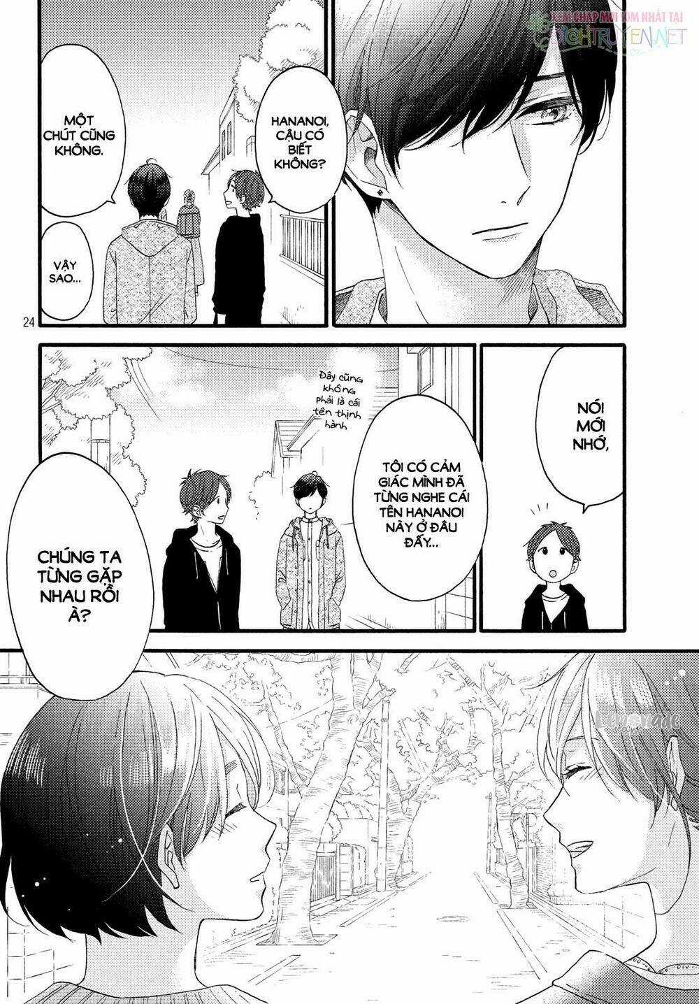 Hananoi-Kun Và Căn Bệnh Tình Yêu Chapter 15 trang 26