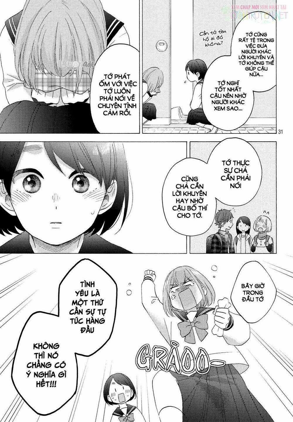 Hananoi-Kun Và Căn Bệnh Tình Yêu Chapter 15 trang 33
