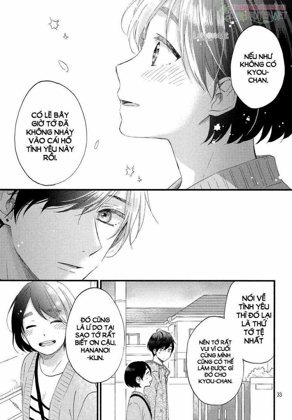 Hananoi-Kun Và Căn Bệnh Tình Yêu Chapter 15 trang 35