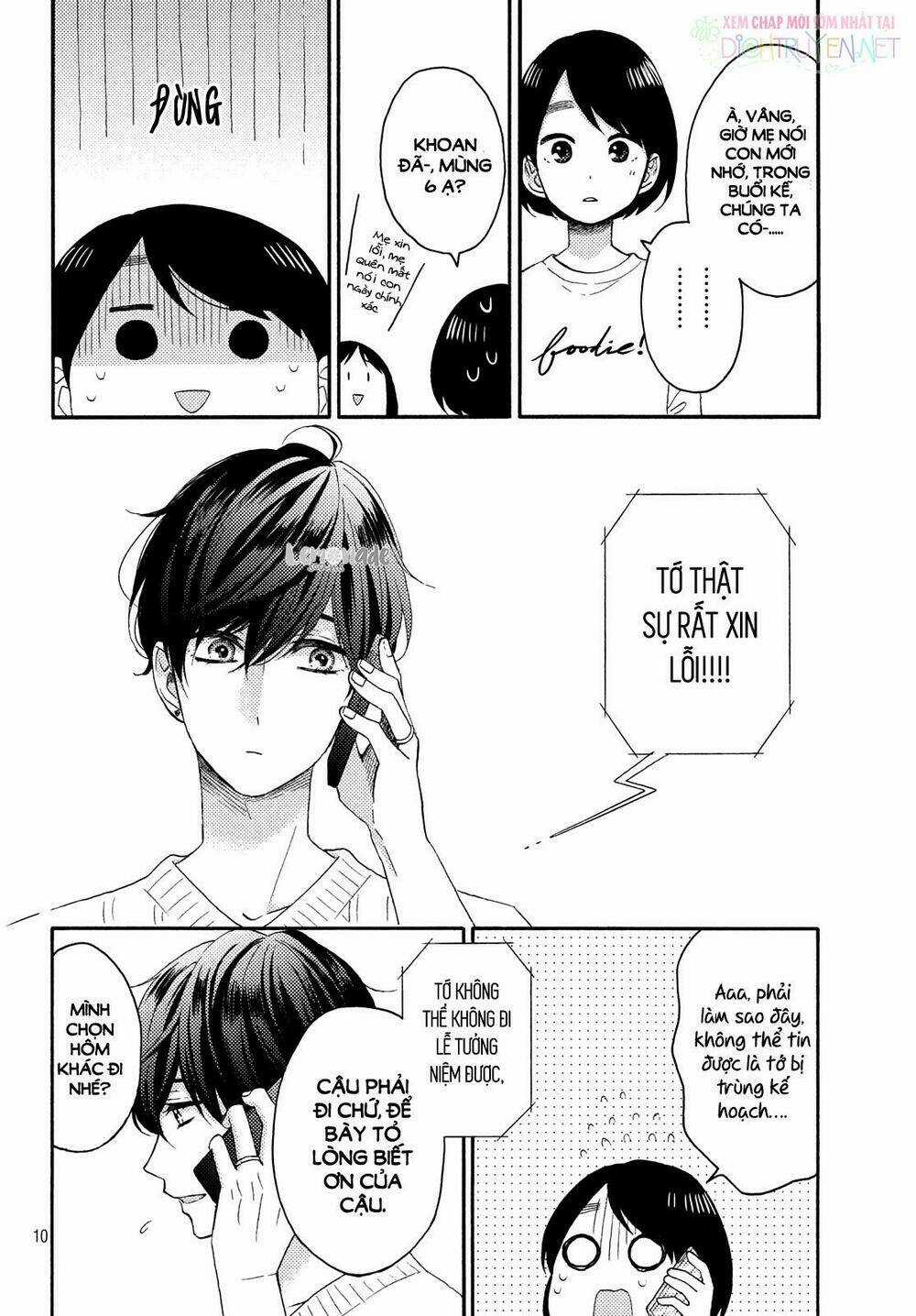 Hananoi-Kun Và Căn Bệnh Tình Yêu Chapter 16 trang 12