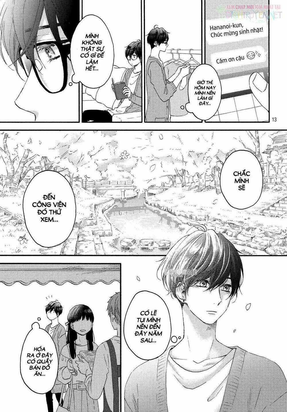 Hananoi-Kun Và Căn Bệnh Tình Yêu Chapter 16 trang 15