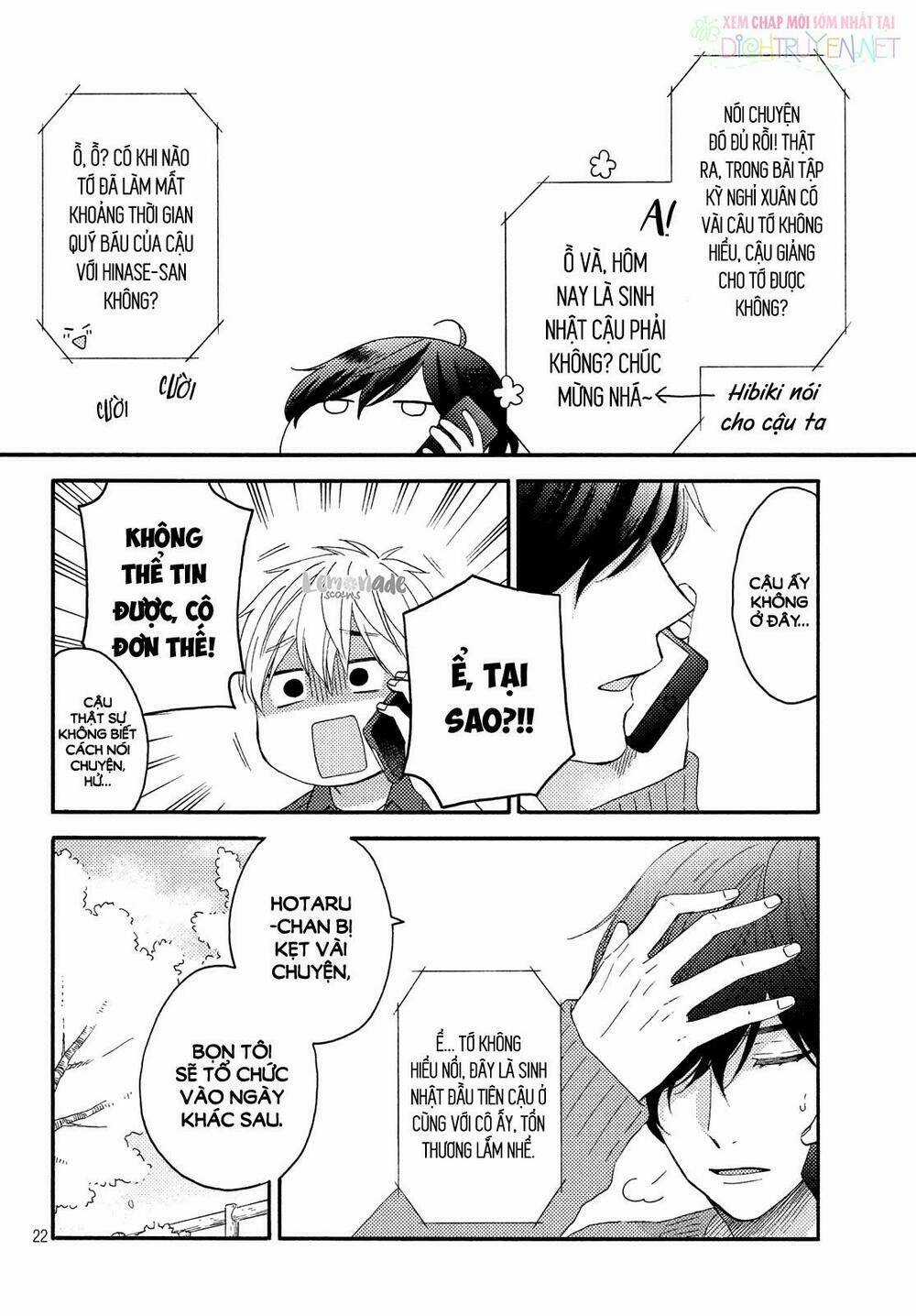 Hananoi-Kun Và Căn Bệnh Tình Yêu Chapter 16 trang 24
