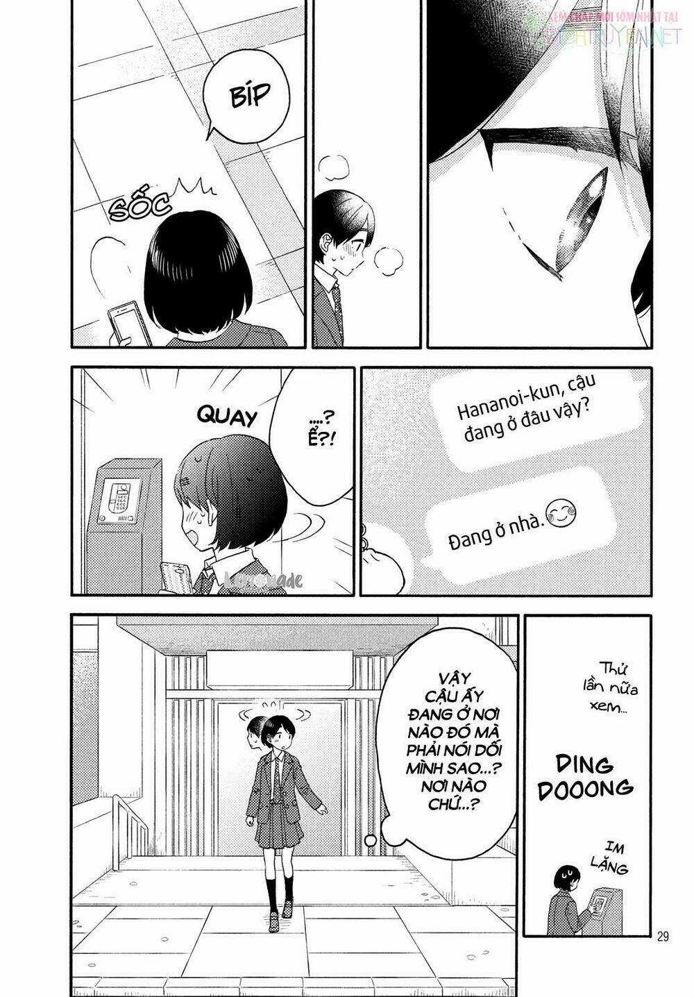 Hananoi-Kun Và Căn Bệnh Tình Yêu Chapter 16 trang 31