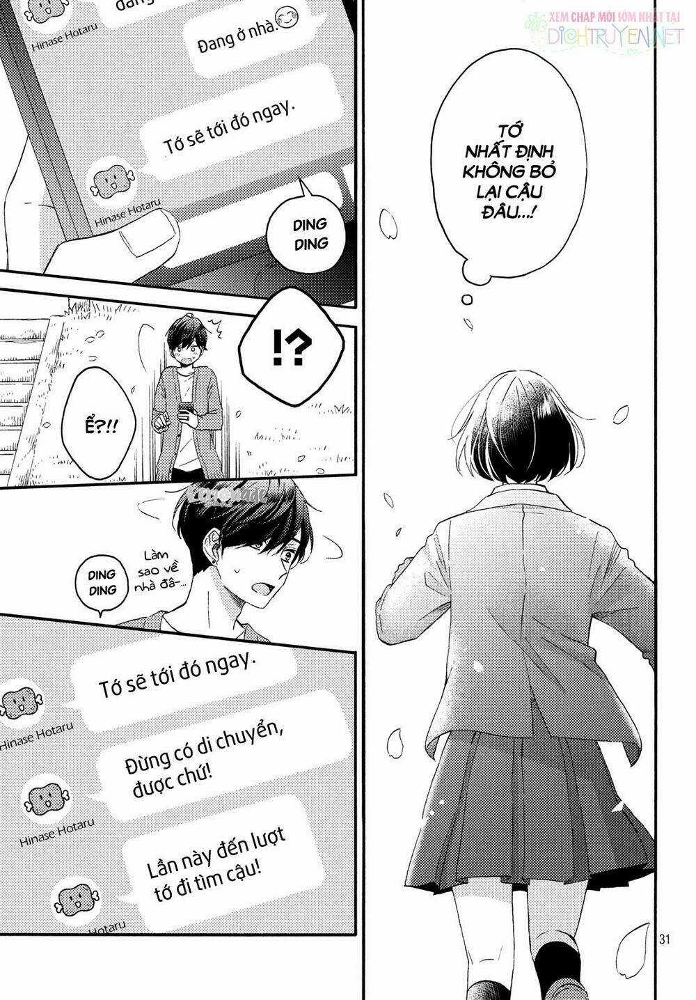 Hananoi-Kun Và Căn Bệnh Tình Yêu Chapter 16 trang 33