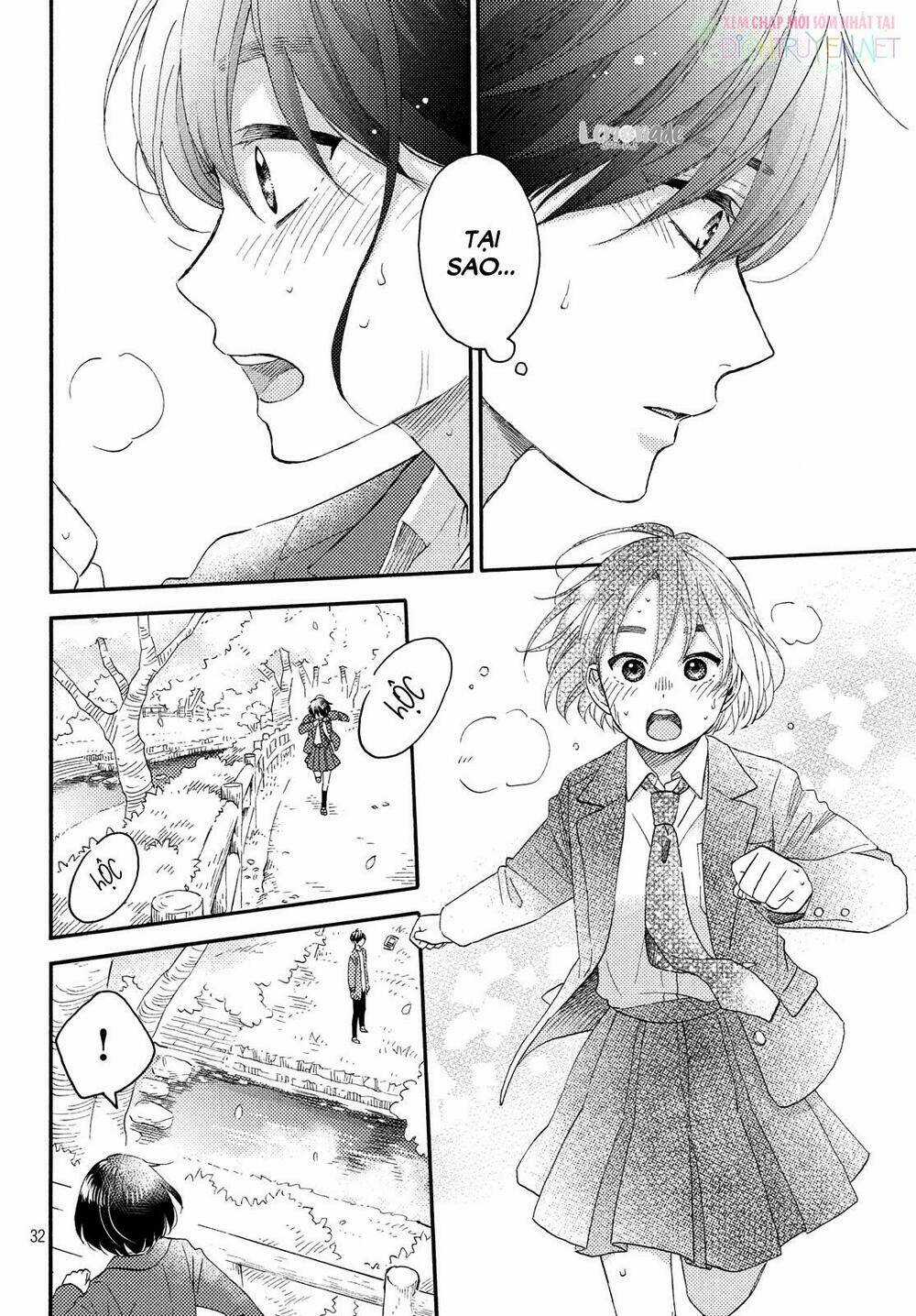 Hananoi-Kun Và Căn Bệnh Tình Yêu Chapter 16 trang 34