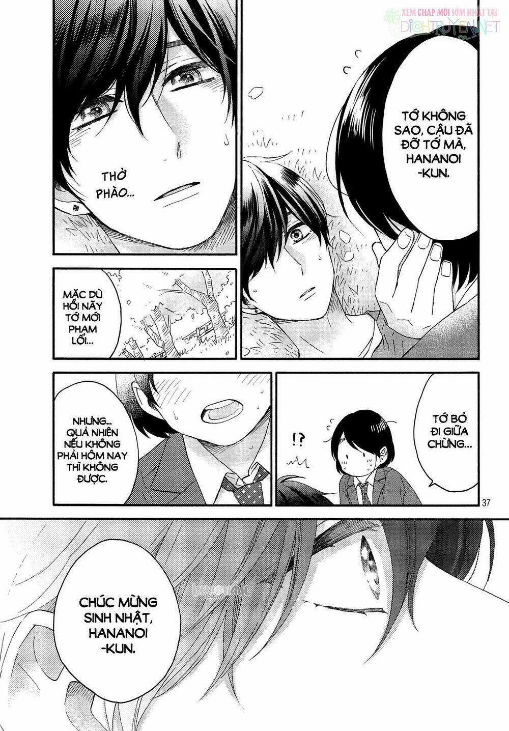 Hananoi-Kun Và Căn Bệnh Tình Yêu Chapter 16 trang 38