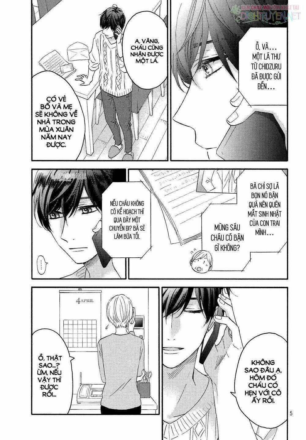 Hananoi-Kun Và Căn Bệnh Tình Yêu Chapter 16 trang 7