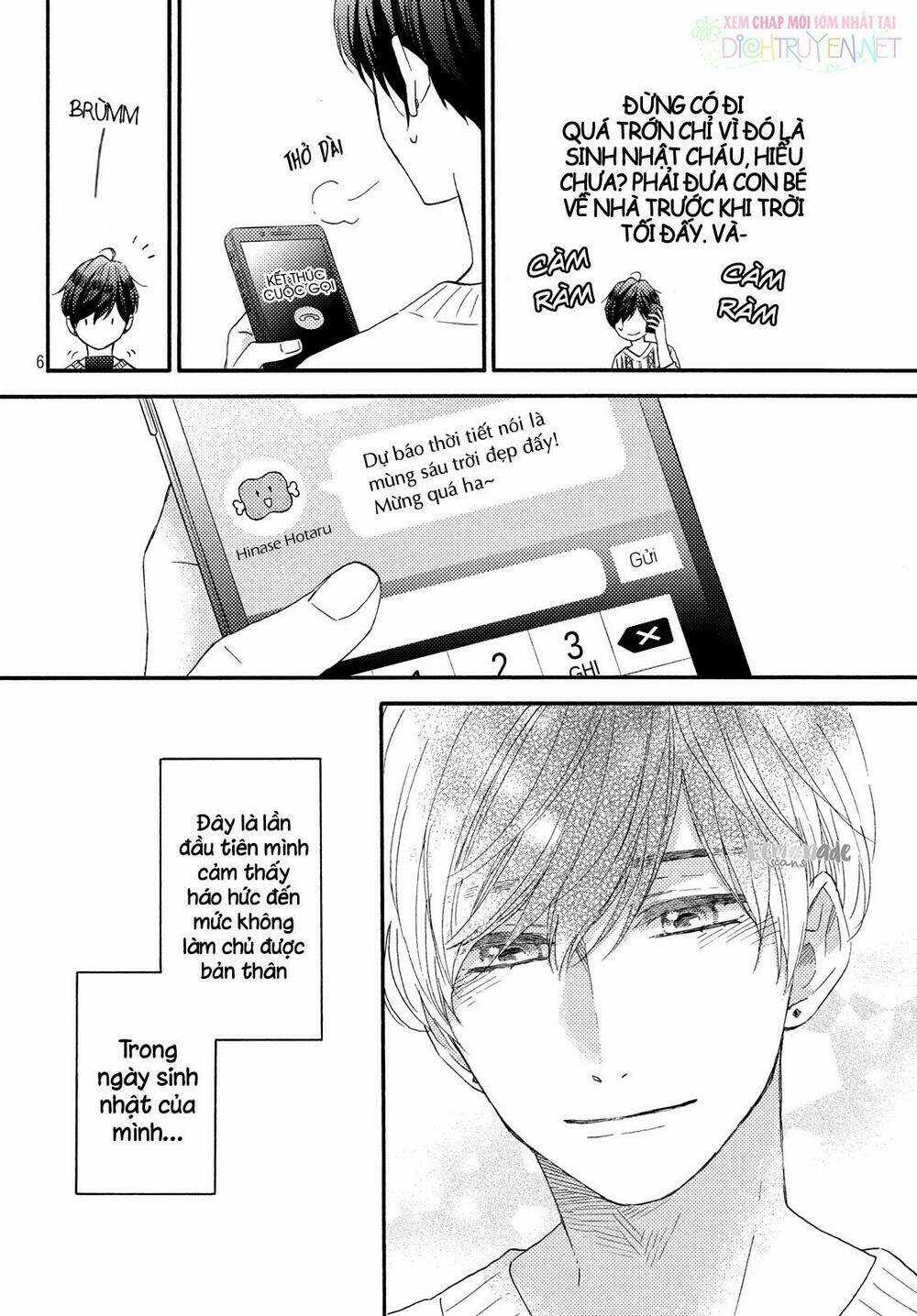Hananoi-Kun Và Căn Bệnh Tình Yêu Chapter 16 trang 8