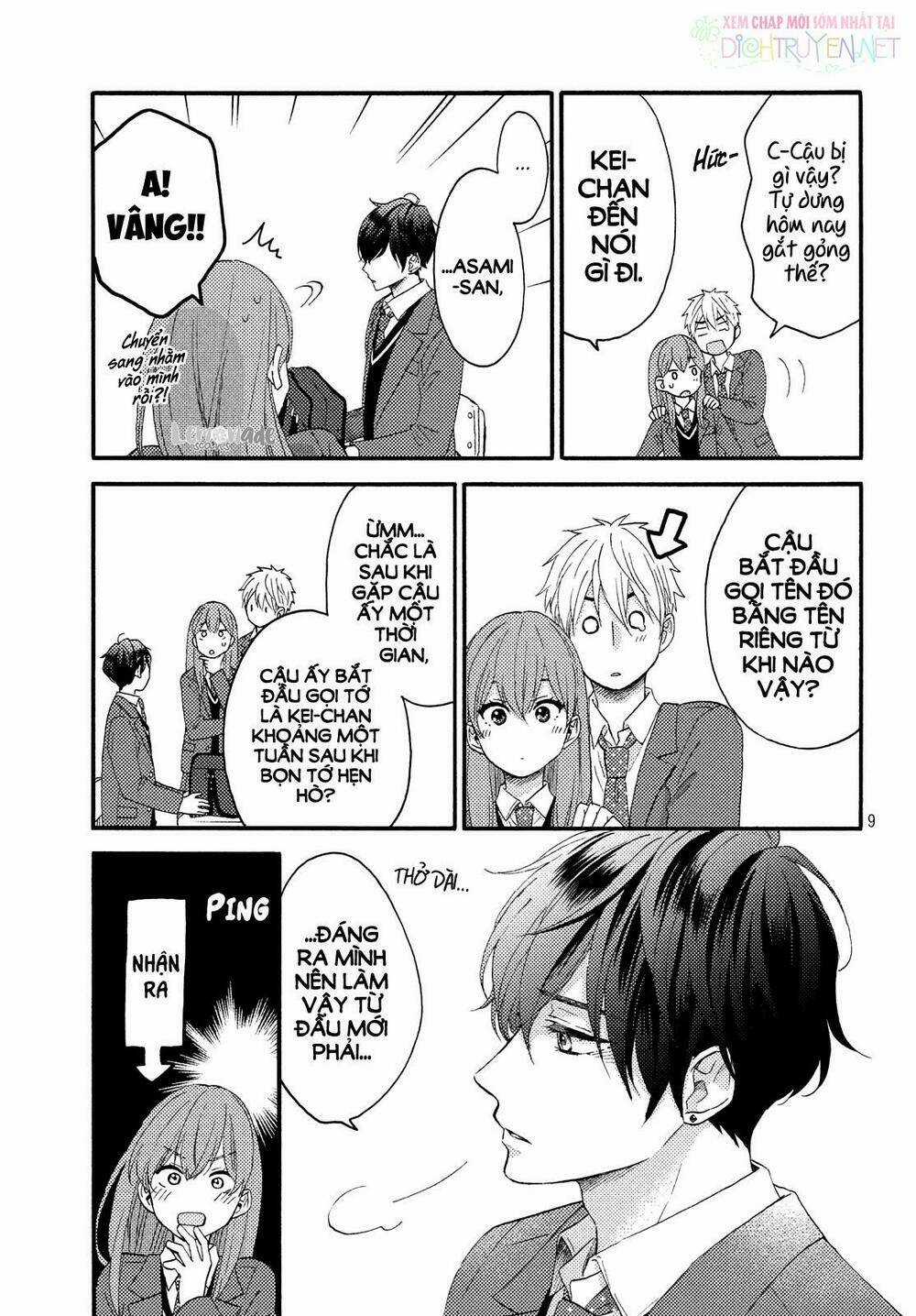 Hananoi-Kun Và Căn Bệnh Tình Yêu Chapter 17 trang 10