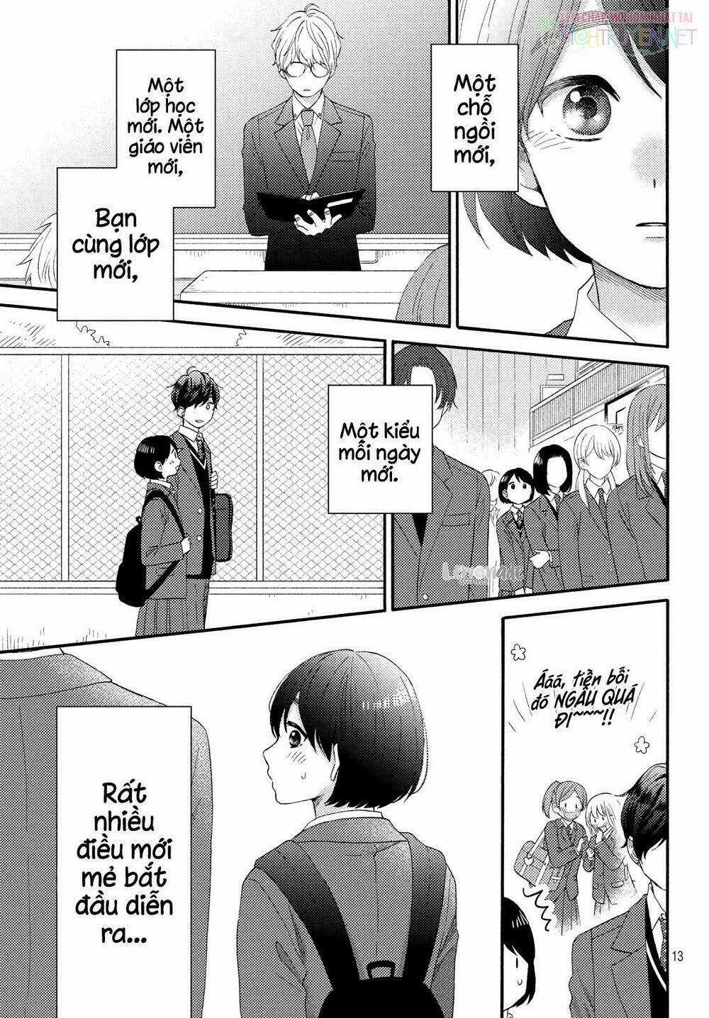 Hananoi-Kun Và Căn Bệnh Tình Yêu Chapter 17 trang 14